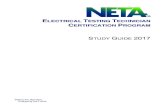 ELECTRICAL TESTING ECHNICIAN CERTIFICATION ... · PDF file• 23% of Exam - Electrical Testing Fundamentals and Theory • 47% of Exam - Component Testing • 17% of Exam - Systems