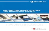 DISTRIBUTED POWER CONTROL AND MONITORING SYSTEM · PDF fileDISTRIBUTED POWER CONTROL AND MONITORING SYSTEM. ... (SIU) Overview, ... AC and DC circuit breakers can be controlled remotely