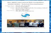 201 7 MATE International ROV Competition (HONG KONG ... Competition/2017... · Mr. Lee Siu Fung Mr. Hon Sze Ping Steven Our team photo (From Left) ... Upon the request of the Port