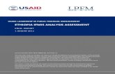 USAID: LEADERSHIP IN PUBLIC FINANCIAL …pdf.usaid.gov/pdf_docs/PA00JD8M.pdf · usaid: leadership in public financial management ethiopia ifmis analysis assessment final report 1
