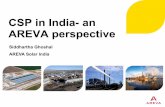 CSP in India- an AREVA perspectivewretc.in/presentation/day2/link14.pdf · AREVA Group offers one-stop. solutions for carbon-free power generation. More than 100 bioenergy plants