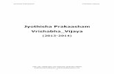Jyothisha Prakaasham Vrishabha Vijaya - vedantatattva.orgvedantatattva.org/vedantagroup/JyothishaPrakaasham/Vijaya/... · Bhava Vivaranam - 5 ... about changes in big planets that
