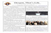 Oregon, That’s Life - kofcknights.orgkofcknights.org/States/Ore_2018_Feb02.pdf · February Life Feast Days February is the month of the Passion of Our Lord Feb. 02: Presentation