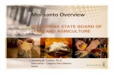 MtMonsanto OiO verview · PDF fileMtMonsanto OiOverview ... Microsoft PowerPoint - 08 - Conner, Tim CA FOOD AND AGRICULTURE Monsanto Overview Author: jeddy Created Date: