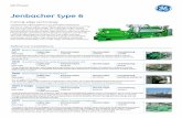 Jenbacher Type 6 Fact Sheet (Metric) - GE Power · PDF fileproduced from the exhaust gas of the engines is cleaned and used for ... J620 Jenbacher gas engine generator sets that ...