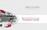· PDF fileIn 2014, Arvind Ltd. made its foray into the composites market. Equipped with ... Textile - Fabrics & Garments Manufacturing Brands & Retail Engineering