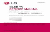OLED TV SERVICE MANUAL - lcd-television- · PDF file- 4 - SERVICING PRECAUTIONS CAUTION: Before servicing receivers covered by this service manual and its supplements and addenda,