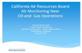 California Air Resources Board Air Monitoring Near Oil · PDF fileCalifornia Air Resources Board Air Monitoring Near ... independent review of well stimulation ... •Supplementary