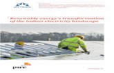 Renewable energy’s transformation of the Indian ... · PDF fileMessage from Mytrahp2/ Forewordp3/ Transformation of the Indian electricity sector p4 / Renewable energy in India p6