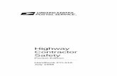 Highway Contractor Safety - APWU   Highway Contractor   Contractor Safety (Pocket Edition) ... should also report to them any hazard or ... two automatic windshield-wiper blades,