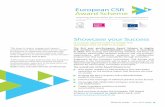 The Logo European CSR Award Scheme · PDF fileThe Mark The Logo European CSR Award Scheme Inspiring partnerships for innovation and impact Co-led by Supported by Sponsored by Sponsor