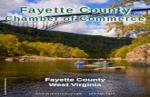 Fayette County Chamber of  · PDF fileChamber of Commerce Fayette County ... deskewscalph@hotmail.com Kelly Sutphin, ... ery day entrepreneurs are choosing to open shop in our
