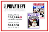 Private Eye Media Pack 2018 - · PDF filePublished fortnightly, the magazine has a readership of 871,000 and costs just £1.80 an issue. Edited by Ian Hislop. ... Private Eye Media