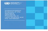Progress of the Standard Procedures in Latin America and · PDF fileImplementation Progress of the Standard Operating Procedures in Latin America and the Caribbean