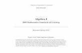 Algebra I - VDOEdoe.virginia.gov/testing/sol/released_tests/2015/algebra_1... · Algebra I Released Test Item Set Spring 2015 Answer Key Algebra I Page 1. Sequence Number Item Type: