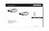 1000 1000i 1800 1800i Owner’s Manual 1000/1800 1000-1… · 1000 1000i 1800 1800i Owner’s Manual Xantrex Prosine Sine Wave Inverter ... (B) ASSUMES NO RESPONSIBILITY OR LIABILITY