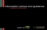 Information advice and guidance - A Leading UK University Practice guides/Joint... · to a wider community, developing information advice and guidance (IAG) on HE opportunities to