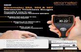 NEW Elcometer 204, 304 & · PDF fileElcometer 204, 304 & 307 NEW Ultrasonic Thickness Gauges Accurate & easy to use material & precision thickness gauges. ... • User definable limits