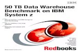 50 TB Data Warehouse Benchmark on System z · PDF file50 TB Data Warehouse Benchmark on IBM System z Mike Ebbers ... 10.3 MQT design ... 11.2.3 Considerations for WLM and DB2