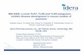 IMO-8400, a novel TLR7, TLR8 and TLR9 antagonist, inhibits ... · PDF fileinhibits disease development in mouse models ofinhibits disease development in mouse models of ... IMO-8400