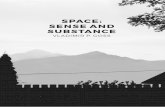 Space: Sense and Substance - FFRi - · PDF file1 Space: Sense and Substance I. Introduction Habent suam sortem libelli. There is an ebb and flow in the affairs of books. Some are born