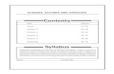 Contents · PDF fileContents Syllabus ALKENES, ALKYNES AND OXIDATION Preparation, properties and reactions of alkenes and alkynes : Physical properties of ... reaction with conc. H
