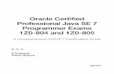 Oracle Certified Professional Java SE 7 Programmer …978-1-4302-4765-4/1.pdf · Professional Java SE 7 Programmer Exams ... Oracle Certified Professional Java SE 7 Programmer Exams