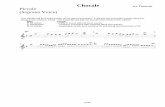 Chorale arr. Patterson Piccolo (Soprano Voice) - Bailey · PDF fileChorale arr. Patterson ©2007 This chorale will be a major portion of our warm-up process. It will give the ensemble