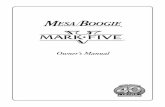Owner’s Manual - MESA/Boogie® Manuals/MkV_140612.pdf · Owner’s Manual. Hello from the Tone Farm Congratulations on your choice of the MARK V and welcome to the Mesa/Boogie Fam-ily!