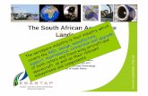 The South African Aerospace which Landscape - AirTNairtn.eu/wp-content/uploads/south-africa-2.pdf · The South African Aerospace ... CPUT WITS VUT UP WITS UJ. C ouncil S cientific