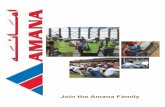 Join the Amana Family - Amana Contracting & Steel · PDF fileJoin the Amana Family. Are ... commercial and industrial construction markets across the Middle East through the integrated