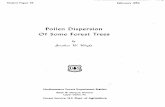 Pollen Dispersion Of Some Forest Trees - nrs.fs.fed.us · PDF filePollen Dispersion Of Some Forest Trees Northeastern Forest Experiment Station Ralph W. Marquis, Director Upper Barby,