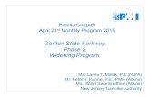 Garden State Parkway Phase 2 Widening Program - · PDF fileGarden State Parkway Phase 2 Widening Program. Garden State Parkway Phase 2 Widening Program ... 23 14 1 GSP Interchange