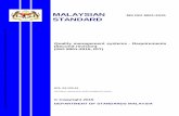 MALAYSIAN STANDARD - Universiti Malaysia Perliseqdoc.unimap.edu.my/dokumen/otherDoc/Standard ISO... · 4.4 Quality management system and its processes ... (First revision). Compliance