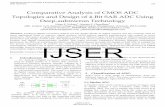 Comparative Analysis of CMOS ADC Topologies and · PDF fileComparative Analysis of CMOS ADC Topologies and Design of 4-Bit SAR ADC Using Deep-submicron Technology . ... analysis of