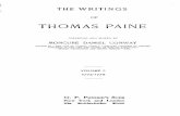 THOMAS PAINE - Antonin Scalia Law School · PDF filei the writings of thomas paine collected and edited by moncure daniel conway author of l_the lifr of thomas paine_ y_ _ omitted