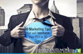10 Marketing Tips - MBA & Educación Ejecutiva · PDF file10 Marketing Tips that will Increase Your ROI in 30 ... – Pooky Shares Each social media site has its strengths, personalize