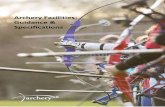 Archery Facilities: Guidance & Specifications · PDF fileaccordance with BS 6465-1: 20062. The norm, by gender, is based on: Male: One WC, one washbasin, one ... Archery Facilities: