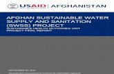 USAID/AFGHANISTAN SWSS: SUSTAINABLE HEALTH OUTCOMES FINAL ... · PDF fileSSDP Society for Sustainable Development of Pakistan ... USAID/AFGHANISTAN/SWSS: SUSTAINABLE HEALTH OUTCOMES