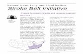 NHLBI Stroke Belt Initiative - National Heart, Lung, and ... · PDF fileStroke Belt Initiative 1 National Heart, Lung, and Blood Institute Stroke Belt Initiative NATIONAL HEART, LUNG,