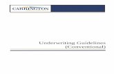Underwriting Guidelines (Conventional) - Carrington …carringtonwholesale.com/.../Underwriting-Guidelines-Conventional.pdf · Retirement Accounts ... Off-Site Improvements ... Underwriting