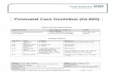 Postnatal Care Guideline (GL890) - Royal Berkshire Hospital protocols and guideline… · 6.0 Postnatal Care Framework and Schedule for Community Postnatal Care ... • Breast feeding
