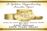 EXHIBITOR PROSPECTUS A Golden Opportunity Awaits · PDF filethe Convention issue of Fairs & Expos magazine. ... Pirate High Wire Thrill Show Pirate’s Parrot Show Play With Gravity