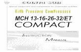 Special equipment and compressors for underwater ... · PDF fileSpecial equipment and compressors for underwater activities High Pressure ... 6.2.1 Connecting the extension for the