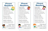 Read with expression! - The Curriculum Corner  · PDF fileRead with expression! Readers should ... Spongebob Squarepants. Read like a ... are scared. Read using a whisper voice