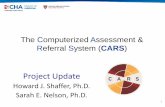 The Computerized Assessment & Referral System (CARS · PDF fileThe Computerized Assessment & Referral System (CARS) ... Personality Disorder Psychosocial Risks Peer ... The Computerized