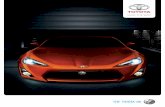 THE TOYOTA 86 - Toyota South Africatoyota.co.za/Media/Default/brochures/Toyota_86.pdf · play for the crowds the 86 was created with a specific design language for toyota. assertive