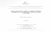 EVALUATION OF HEAT LOSSES FROM A DOMESTIC HOT …842671/FULLTEXT01.pdf · EVALUATION OF HEAT LOSSES FROM A DOMESTIC HOT WATER CIRCULATION SYSTEM Pablo Salazar Navalón June 2015 ...