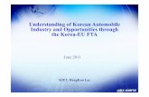 Understanding of Korean Automobile Industry and ...eeas.europa.eu/archives/delegations/south_korea/documents/eu_south... · 1 KIET, HangKoo Lee June 2011 Understanding of Korean Automobile