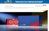OMS 600 Brochure - atecorp.com … · The OMS 600 monitoring software analyzes and displays the PD data. ... international standards IEC 60034-27-1, IEC 60034-27-2 and IEEE 1434